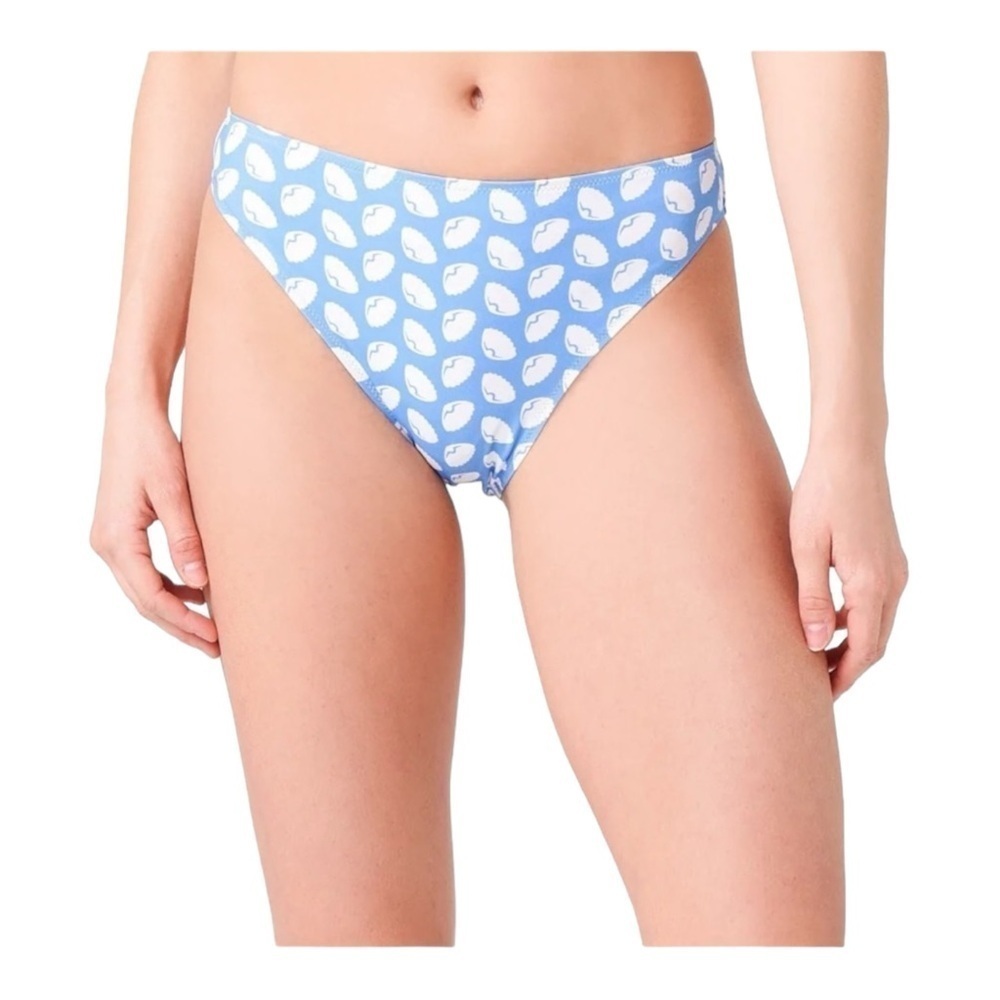 Fisch Lorient Bikini Bottom in Blue Coquille NWT